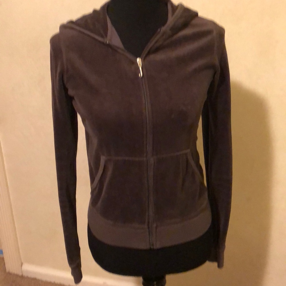 Juicy velour activewear hoodie
